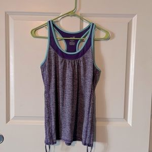 Avía Women’s Purple Racerback Tank Top sz S